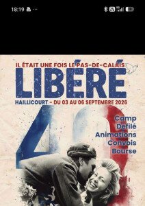 Du 3 au 6 septembre 2026 Bourse militaria à Haillicourt (62)