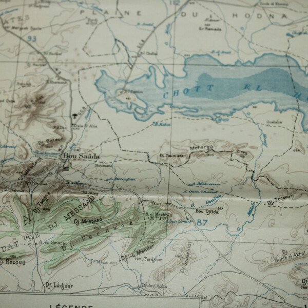 carte Constantine 1943