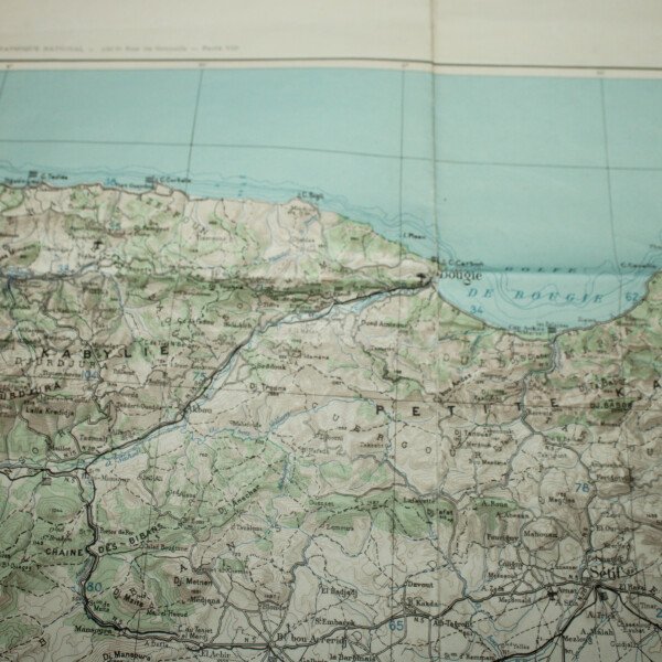 carte Constantine 1943