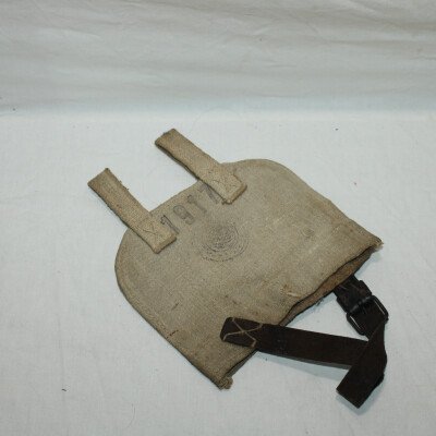 Etui de pelle toile