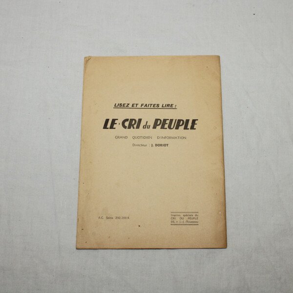 Discours Doriot 1941