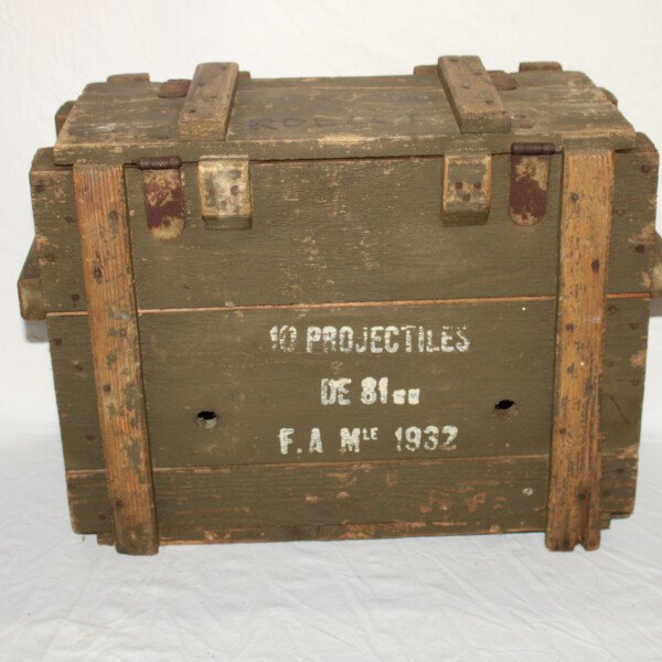 Caisse mortier 81mm