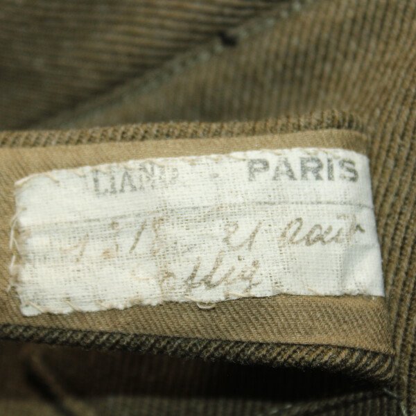 Uniforme commandant artillerie