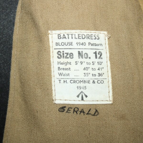 Battle dress P40 T-12