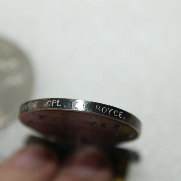 Médailles cpl boyce