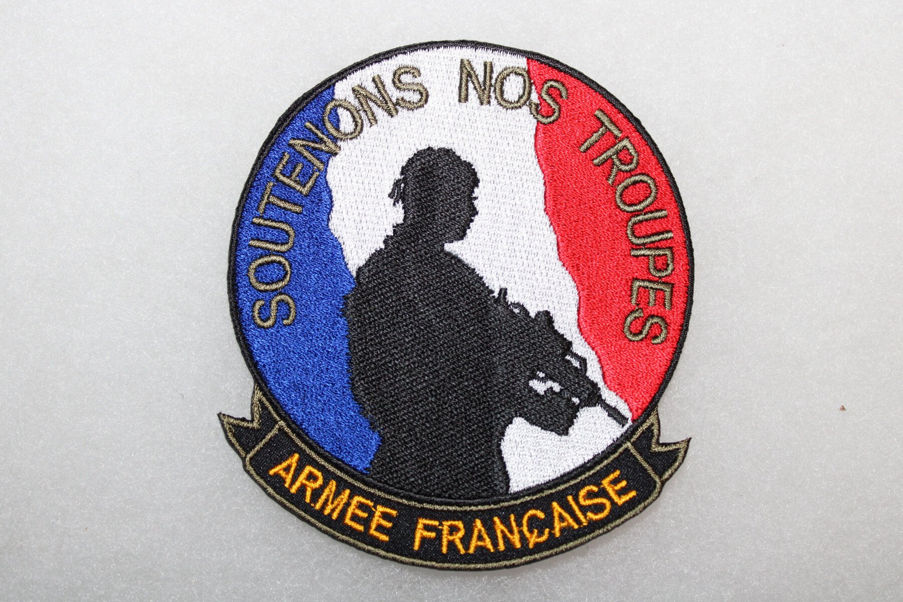 patch soutenons nos troupes armée