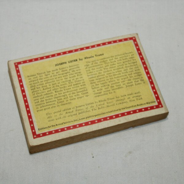 Livre joseph lister