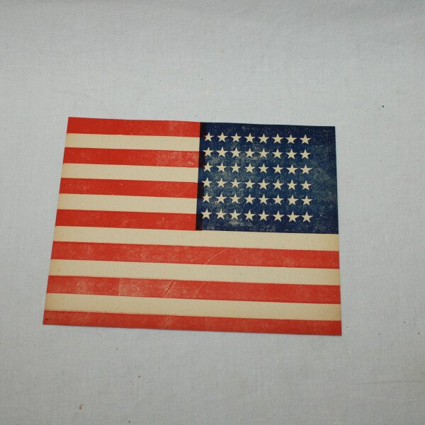 Drapeau US papier