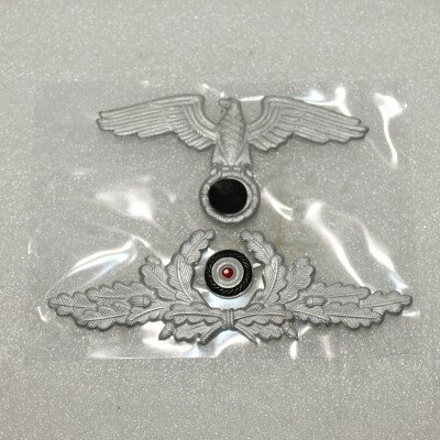 aigle et cocarde métallique officier Diplomatique