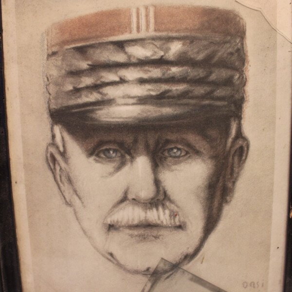 Lithographie de Pétain