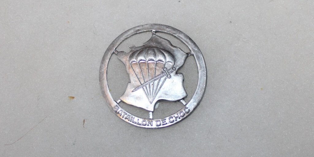 Insigne 1er Bataillon De Choc - CNEC - Réduction émail - Fabrication Française