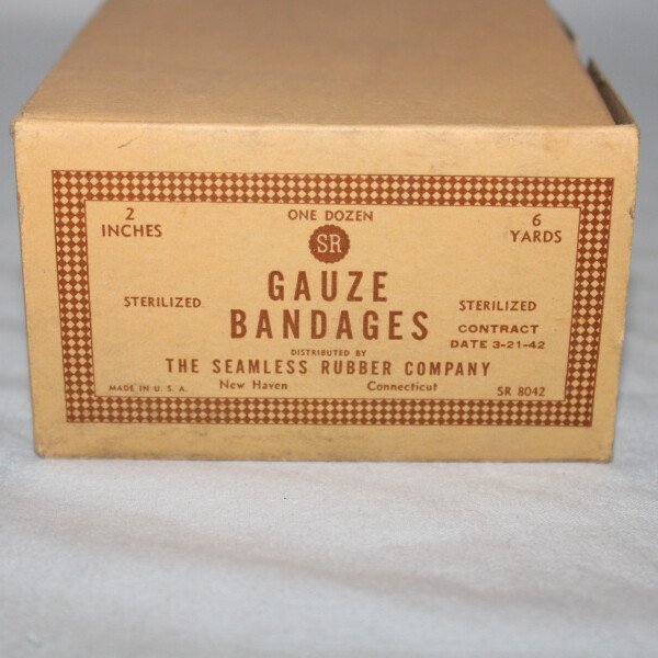 Boite de conditionnement bandage seamless