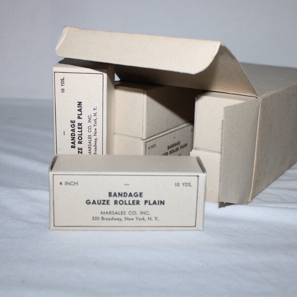 Carton plein Bandages Marsales CO. INC