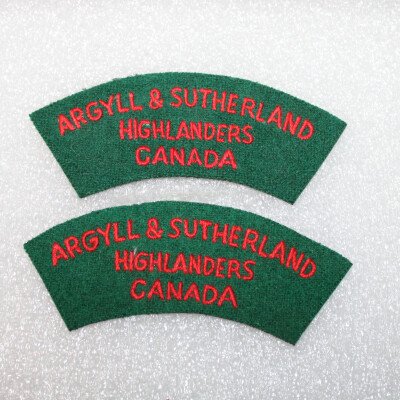 Tittles Argyll & Sutherland Canada