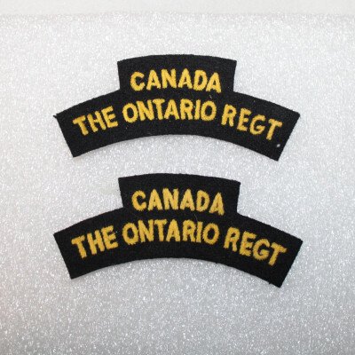 Tittles the Ontario regiment