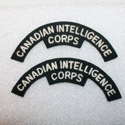 Tittles Canadian intelligence corps