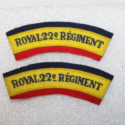 Tittles du Royal 22e régiment