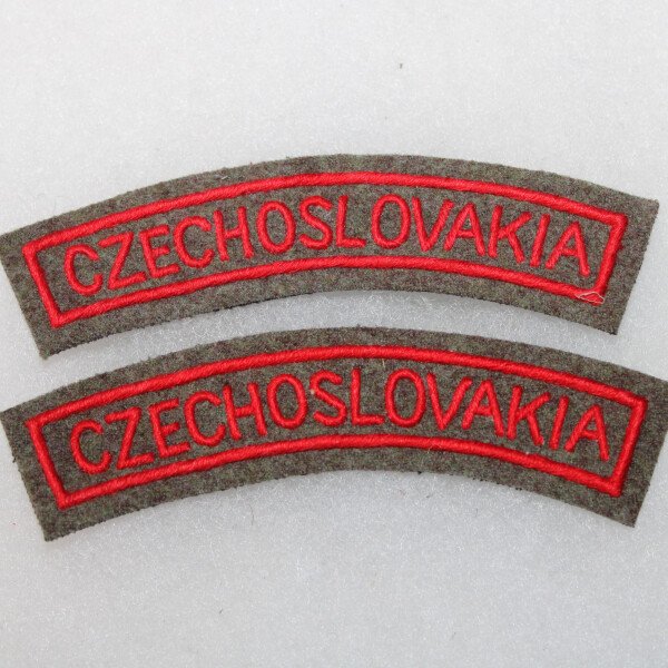 Tittles Czechoslovakia