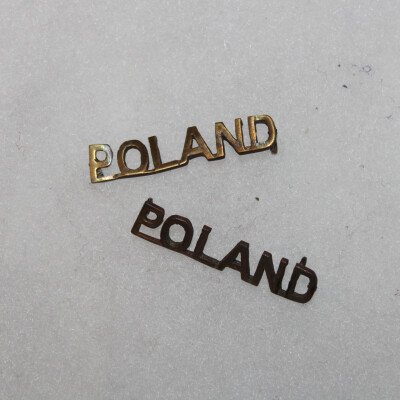 Tittles Poland métalliques