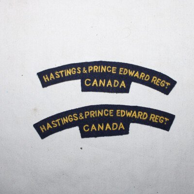Tittles Hastings et prince Edward Canada