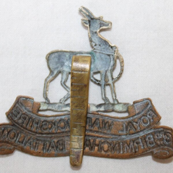 cap badge 3rd bataillon du royal warwickshire