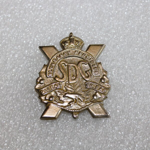 cap badge du Stormont, Dundas and Glengarry highlanders.