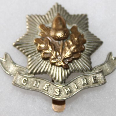 cap badge du Cheshire régiment