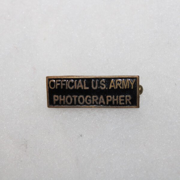Crest official Us Army Photographer