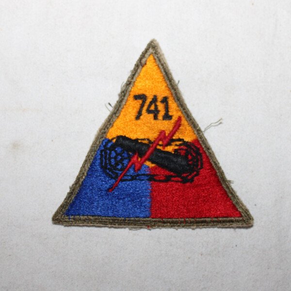 Patch du 741st tank battaillon