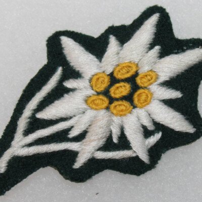 insigne de coiffures tissu Edelweiss WH