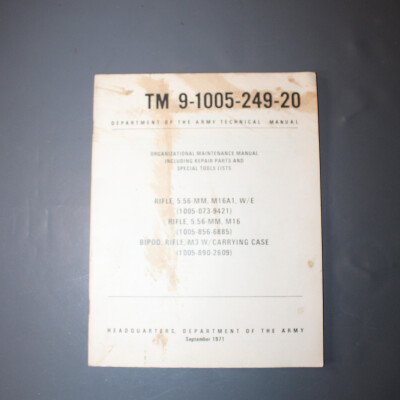 TM 9-1005-249-20