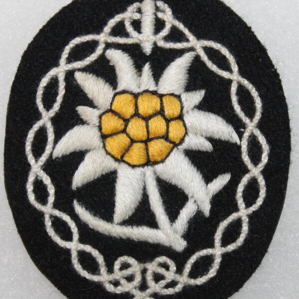 badge de manche  Edelweiss mle troupe waffen SS 2e mle