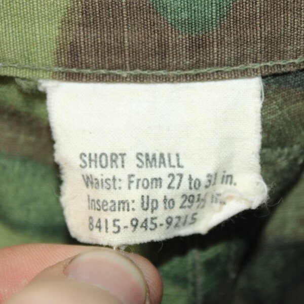 Pantalon ERDL Short Small